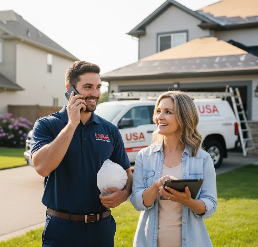 USA Roof Repair Experts customer support in North Dighton